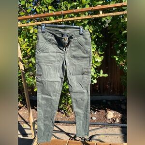 Trendy Green Cargo Pants